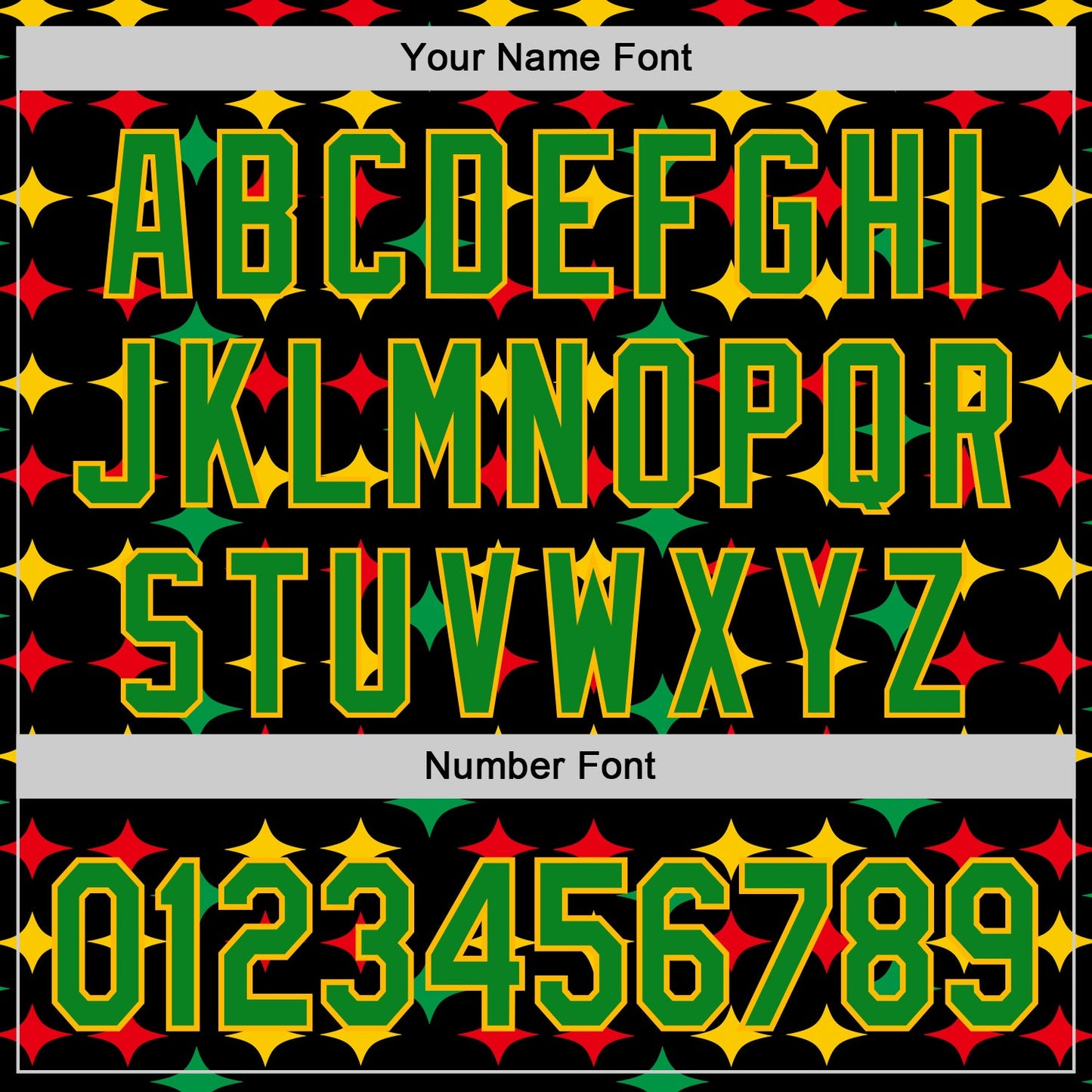 Custom Black Grass Green Gold-Red 3D Pattern Design Black History Month African Ethnicity Style Abstract Geometric Authentic Baseball Jersey view 5