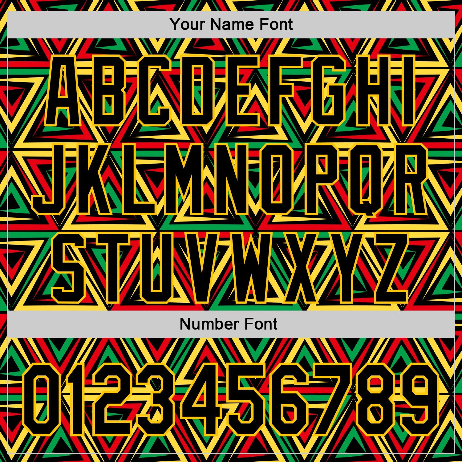 Custom Black Yellow Green-Red 3D Pattern Design Black History Month African Ethnicity Style Abstract Geometric Authentic Baseball Jersey view 5