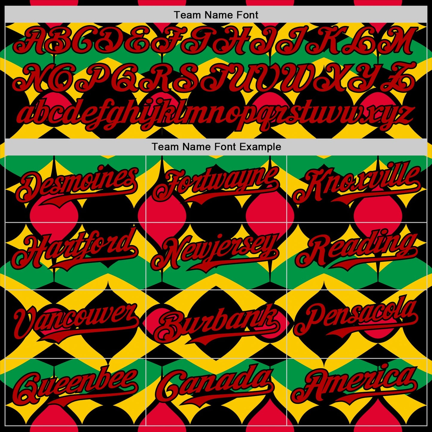 Custom Black Red Yellow-Green 3D Pattern Design Black History Month African Ethnicity Style Abstract Geometric Authentic Baseball Jersey view 4