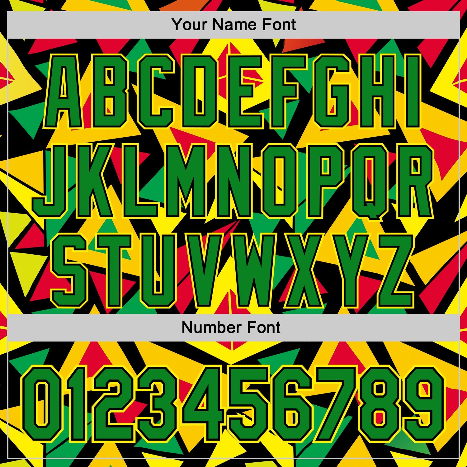 Custom Black Grass Green Red Light Yellow-Gold 3D Pattern Design Black History Month African Ethnicity Style Abstract Geometric Authentic Baseball Jersey view 5