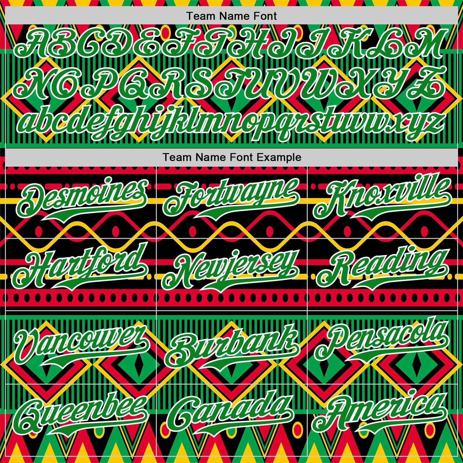 Custom Black Grass Green Red Yellow-White 3D Pattern Design Black History Month African Ethnicity Style Abstract Geometric Authentic Baseball Jersey view 4