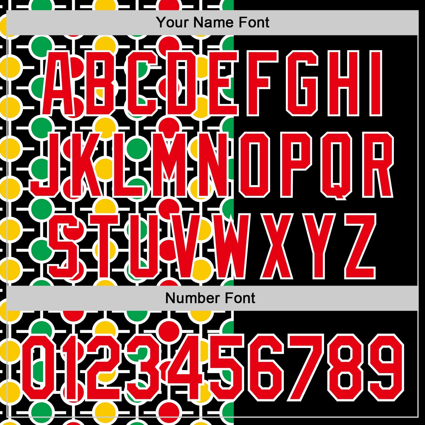 Custom Black Fire Red Yellow Green-White 3D Pattern Design Black History Month African Ethnicity Style Abstract Geometric Authentic Baseball Jersey view 5