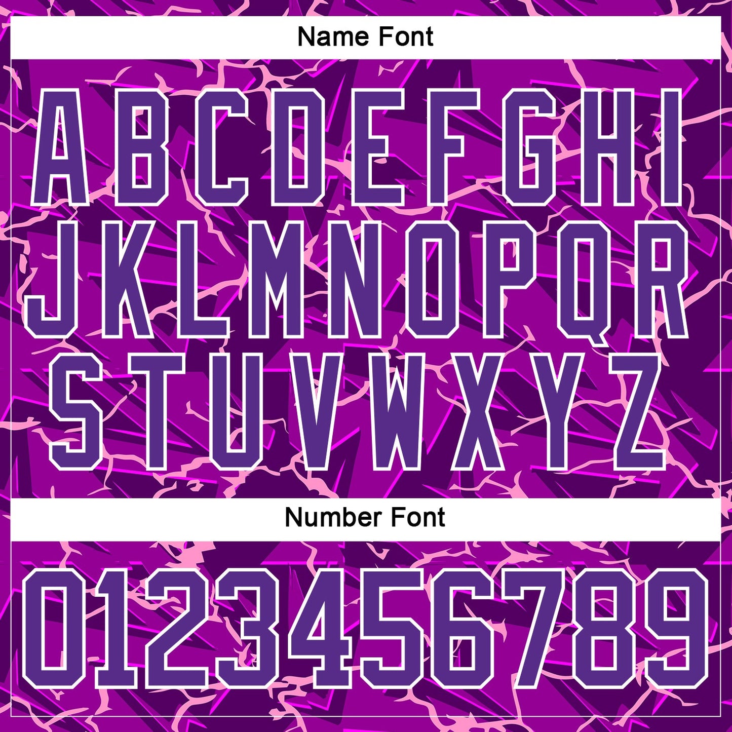 Custom Purple Black Pink-White Lightning Hockey Lace Neck Jersey view 7
