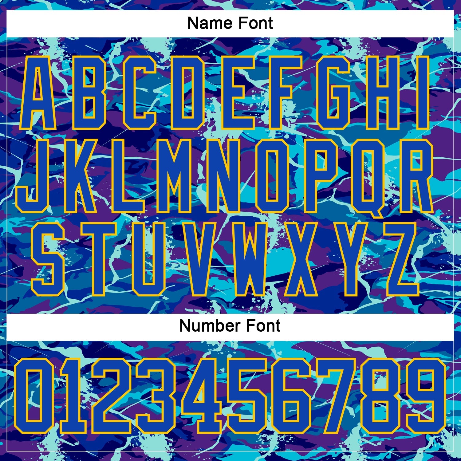 Custom Blue Thunder Blue-Yellow Lightning Hockey Lace Neck Jersey view 7