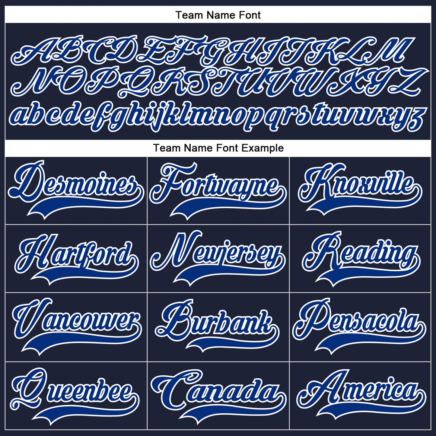 Custom Navy Royal Red-White Round Hockey Jersey view 6