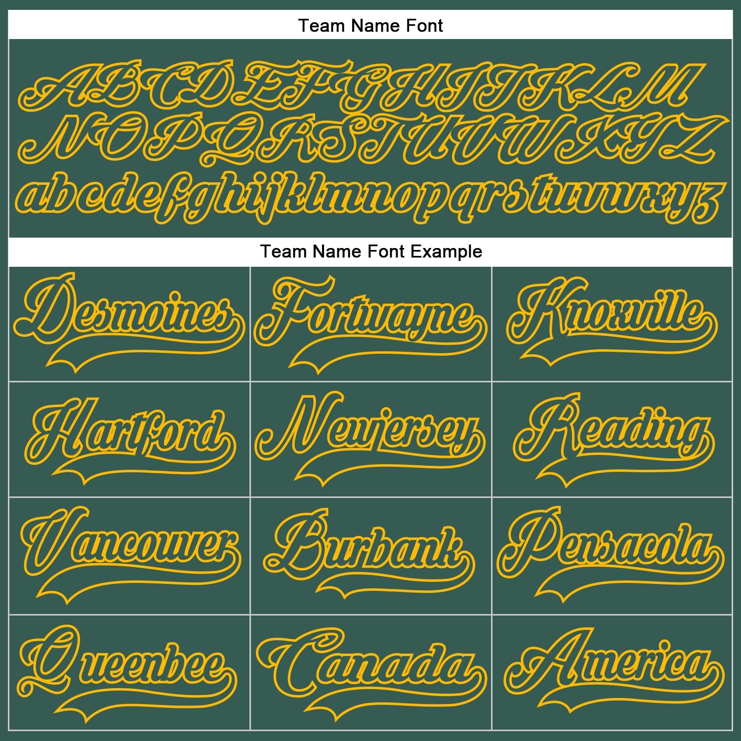 Custom Green Gold-White Plaid Hockey Jersey view 6