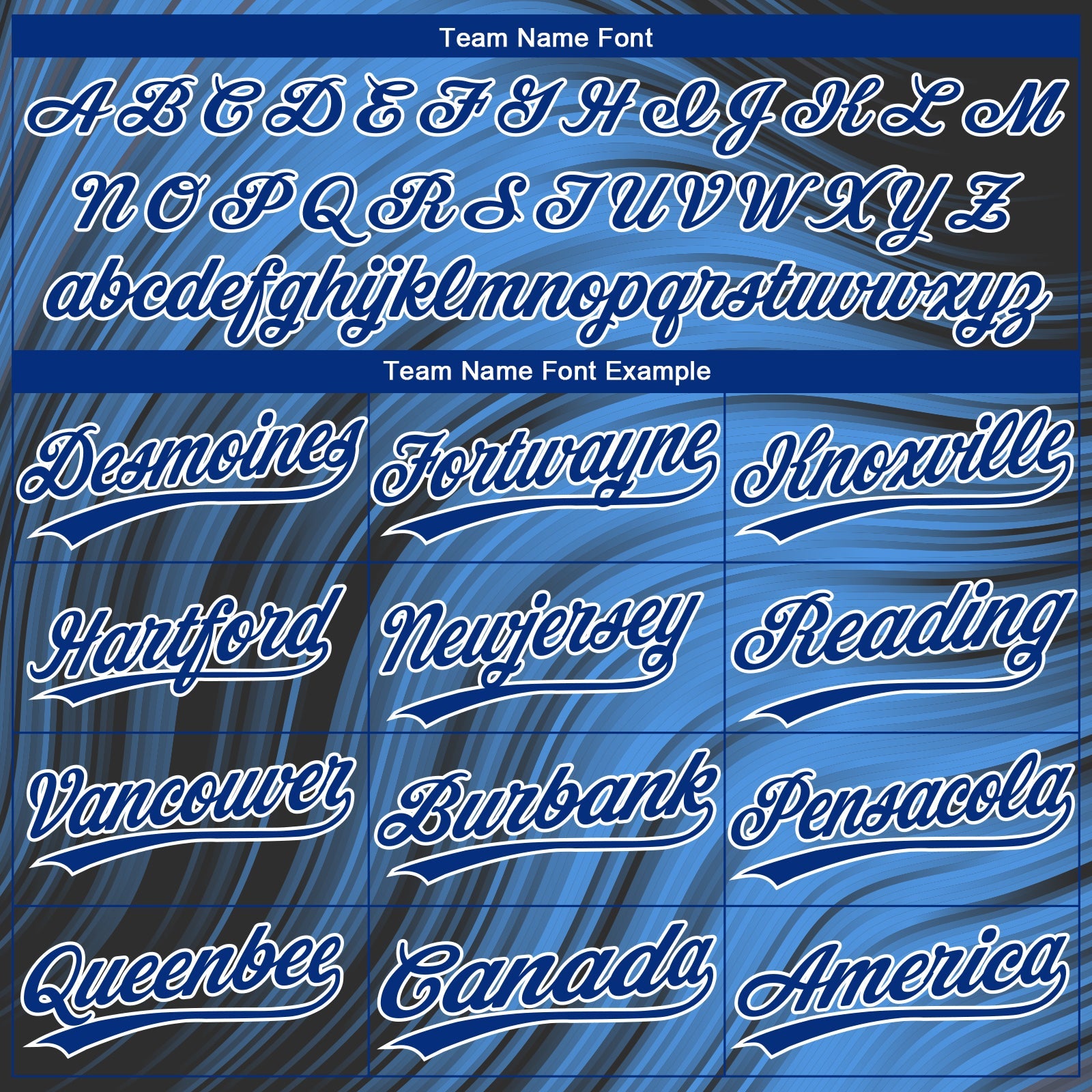 Custom Light Blue Royal-Black 3D Pattern Design Authentic Baseball Jersey view 4