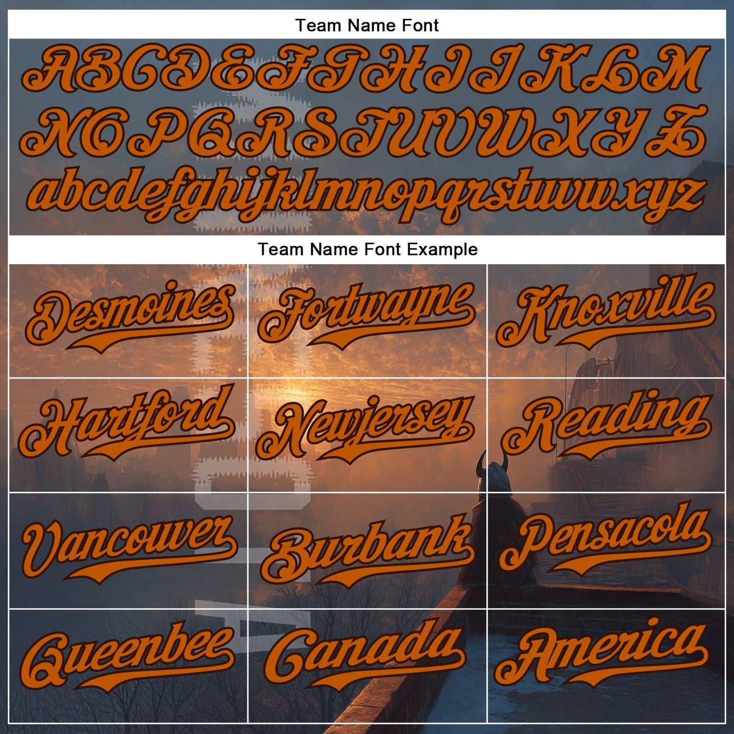 Custom Gray Texas Orange-Brown Minnesota Sunset Cityscape Vikings City Symbol Authentic Baseball Jersey view 4