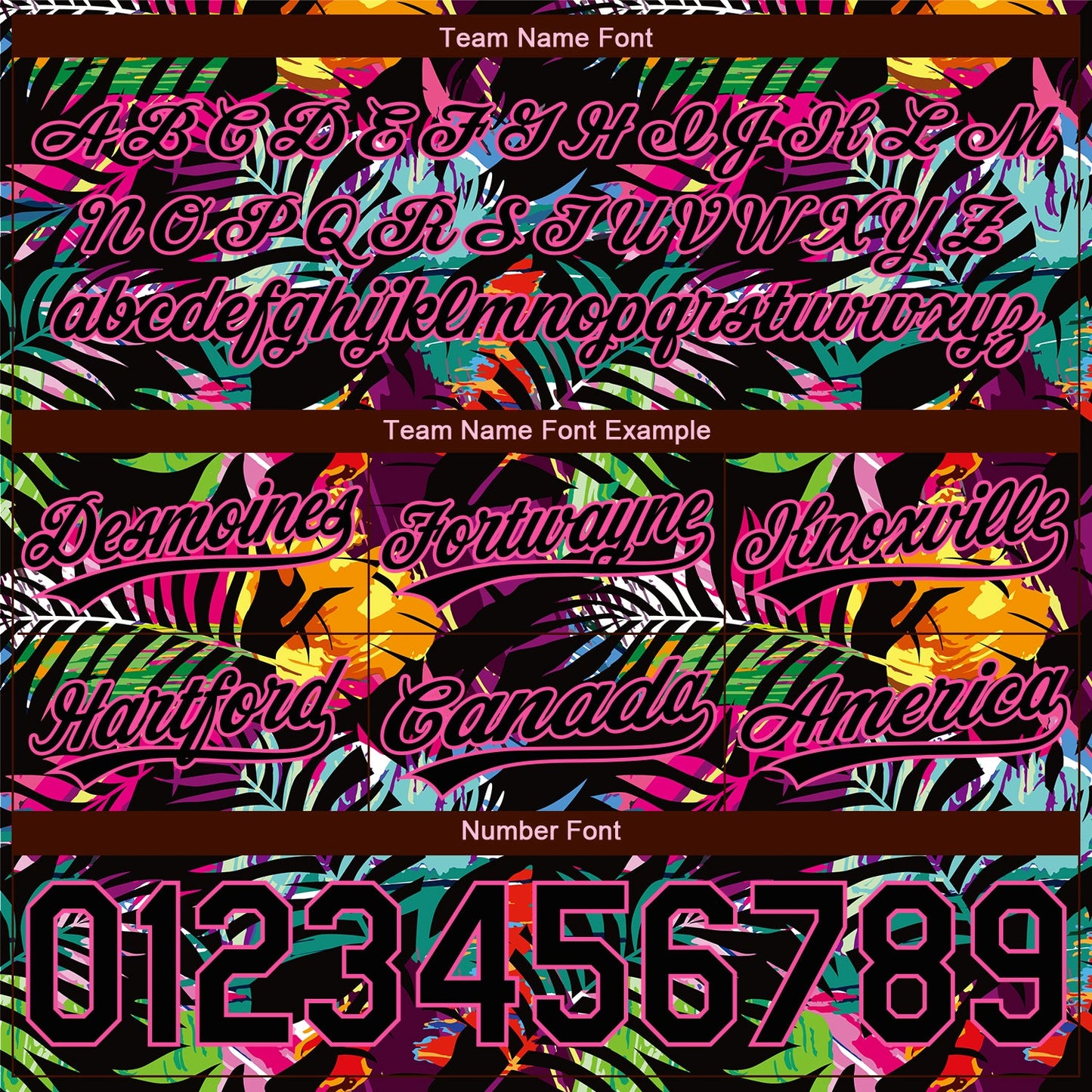 Custom Black Pink 3D Pattern Tropical Palm Leaves Authentic Basketball Shorts view 3