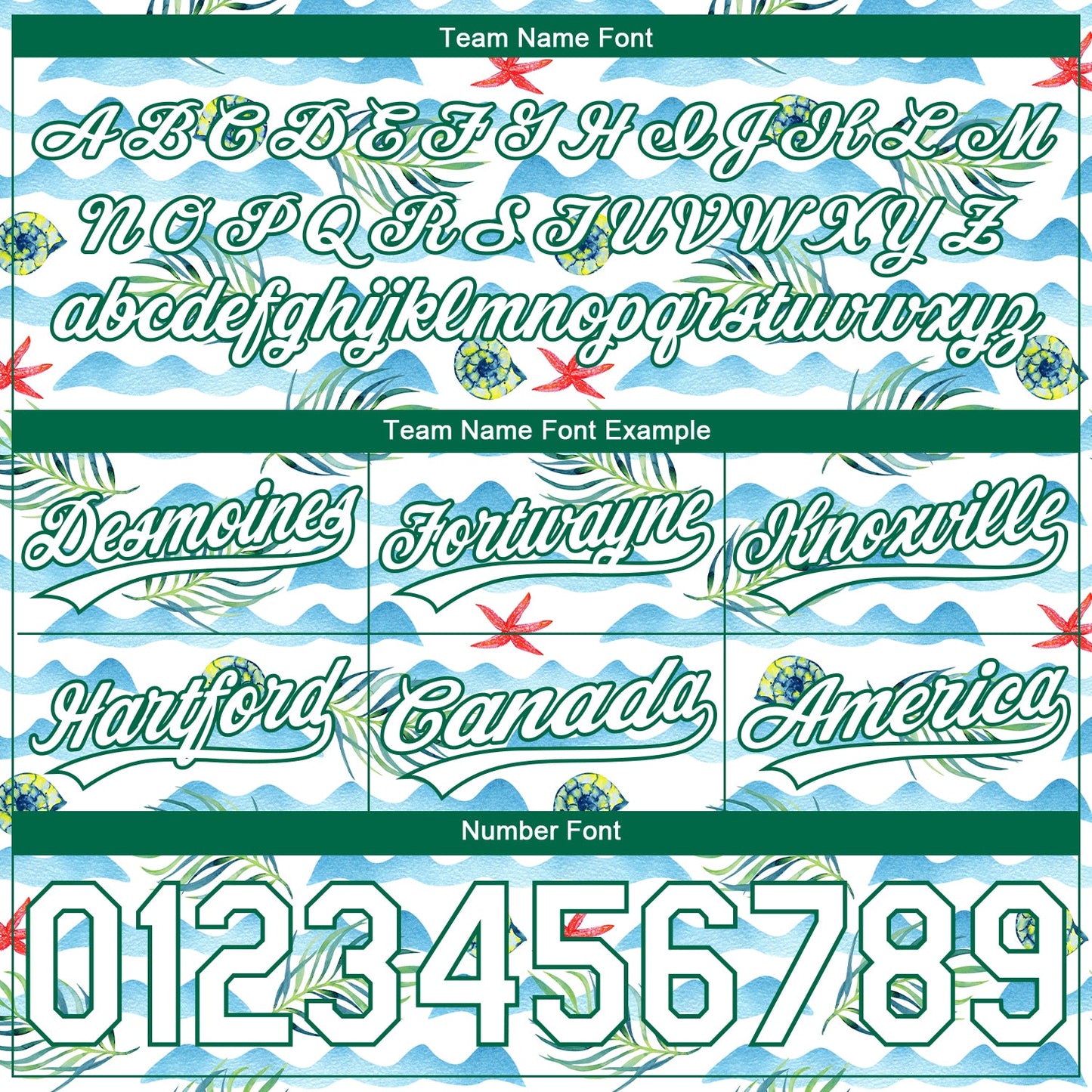 Custom White Kelly Green 3D Pattern Beach Holiday Style Authentic Basketball Shorts view 3