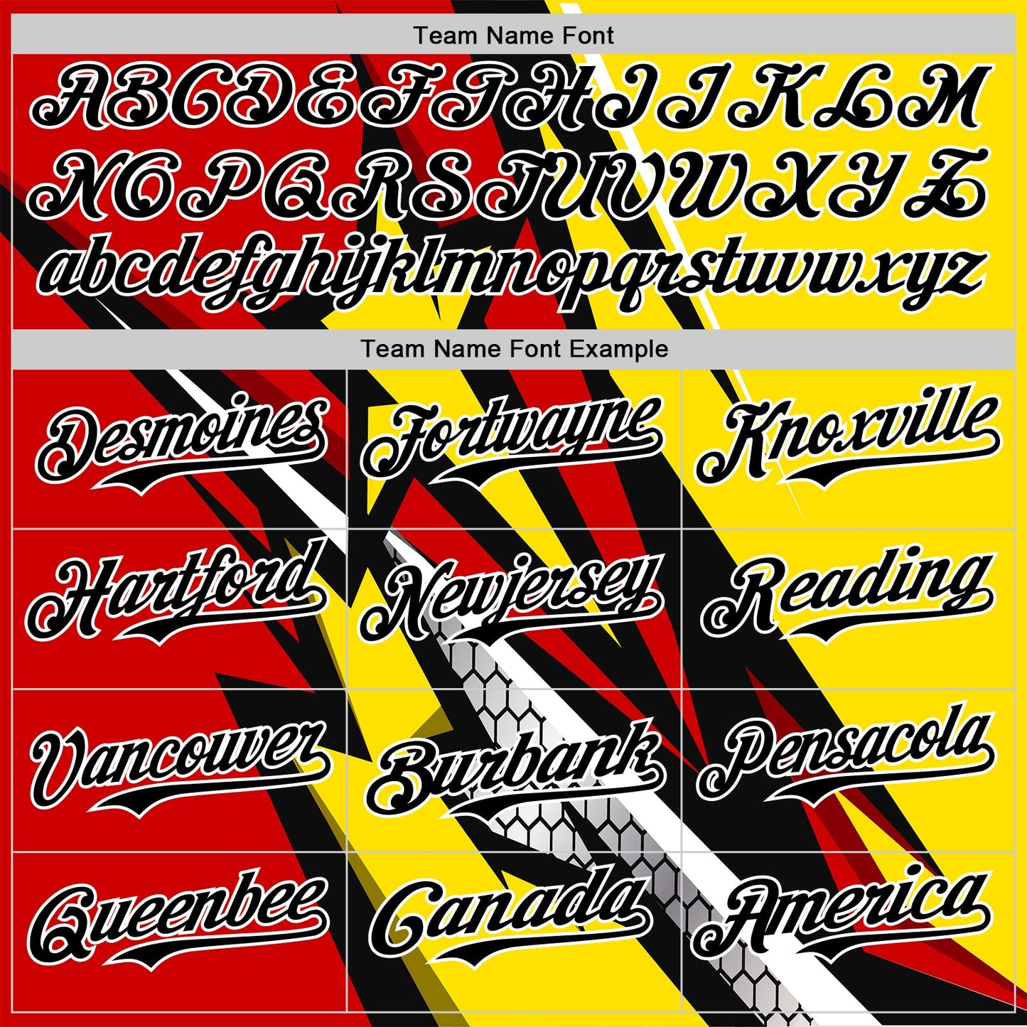 Custom Black White Red-Yellow Car Racing Formula Auto Motorsport Authentic Baseball Jersey view 4