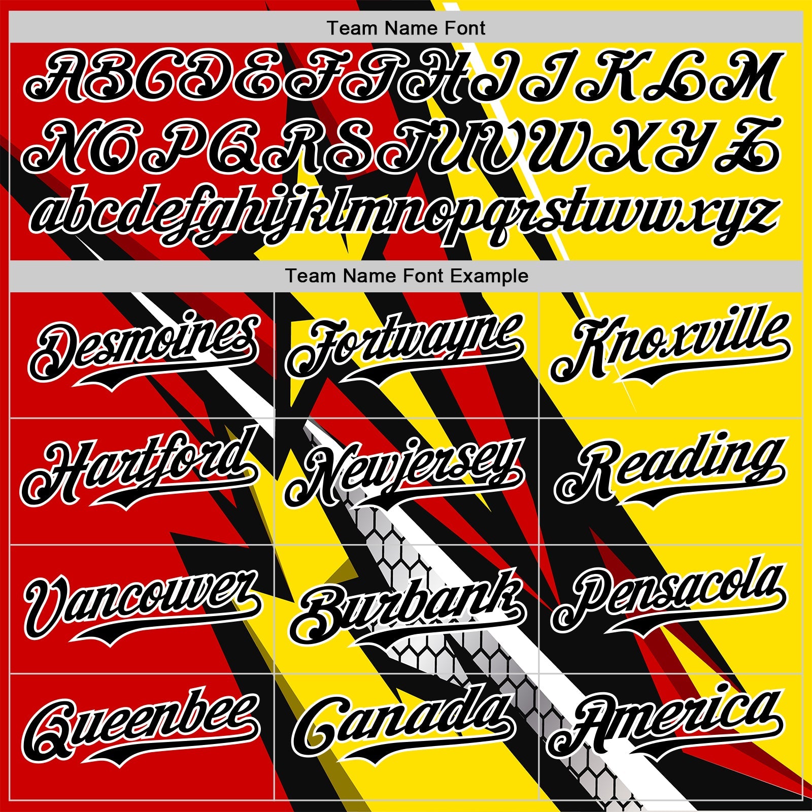Custom Black White Red-Yellow Car Racing Formula Auto Motorsport Authentic Baseball Jersey view 4