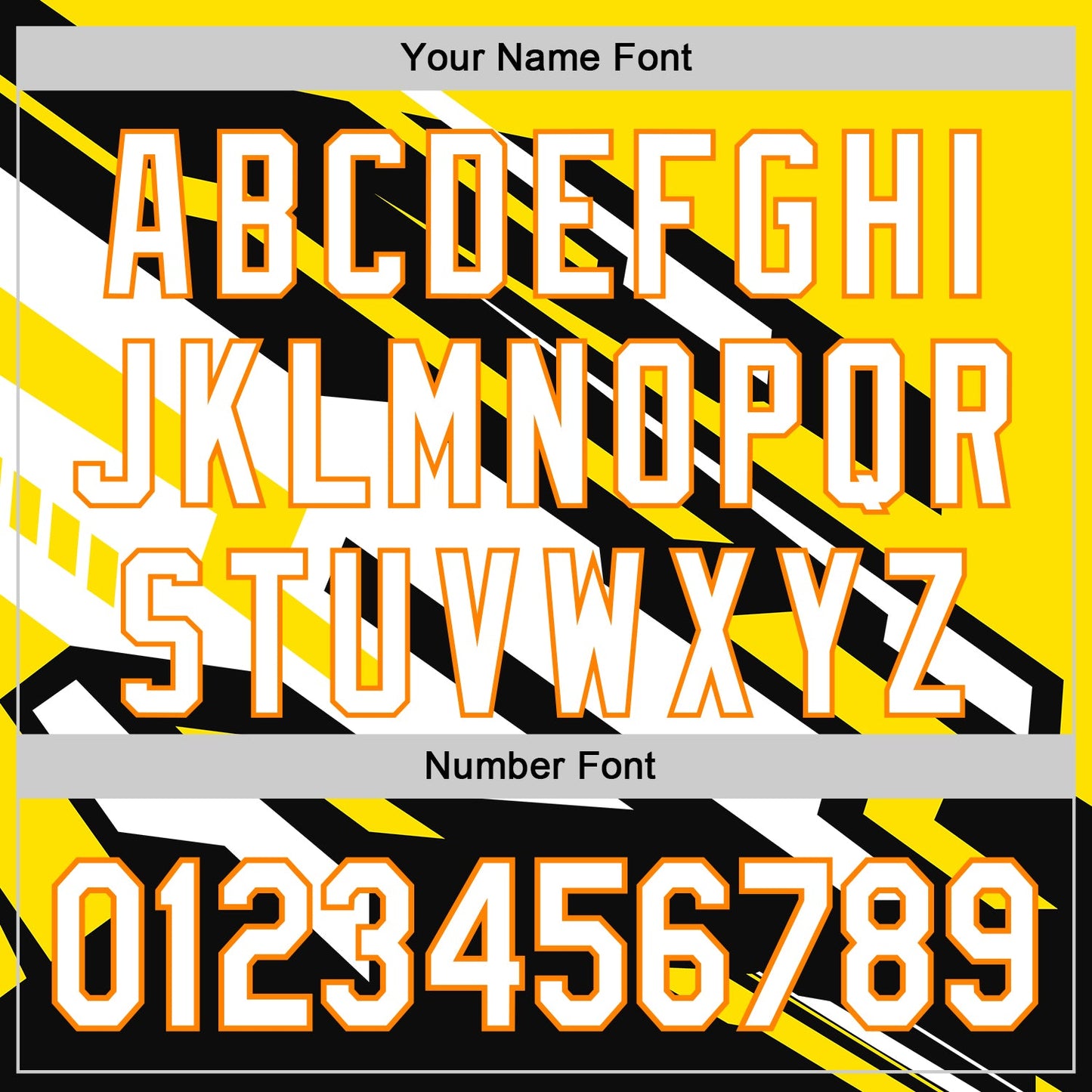 Custom Black White Bay Orange-Yellow Car Racing Formula Auto Motorsport Authentic Baseball Jersey view 5