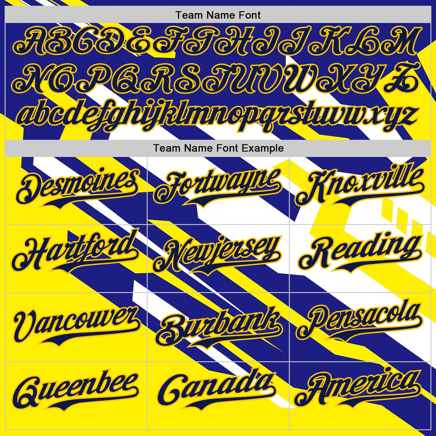 Custom Purple Navy Yellow-White Car Racing Formula Auto Motorsport Authentic Baseball Jersey view 4