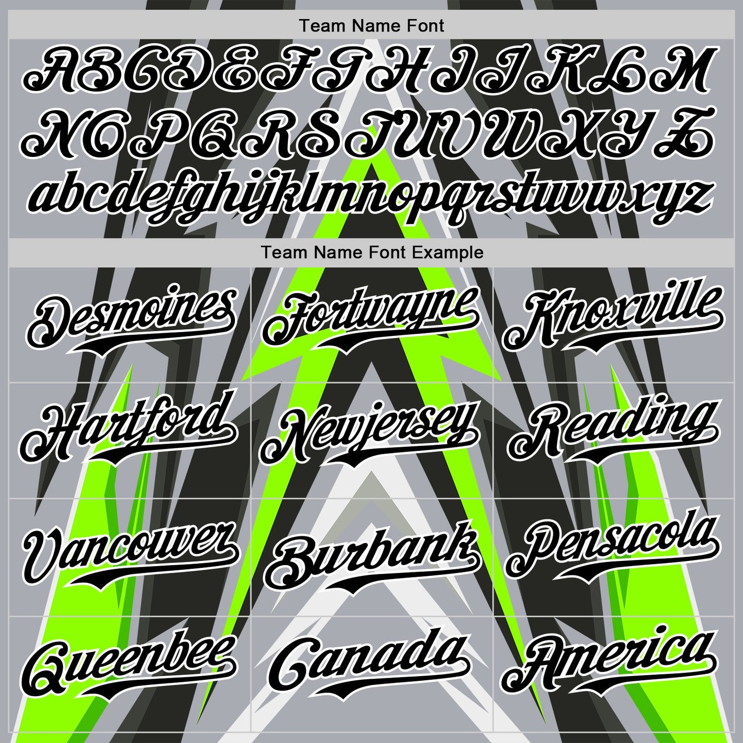 Custom Gray Black White-Green Car Racing Formula Auto Motorsport Authentic Baseball Jersey view 4