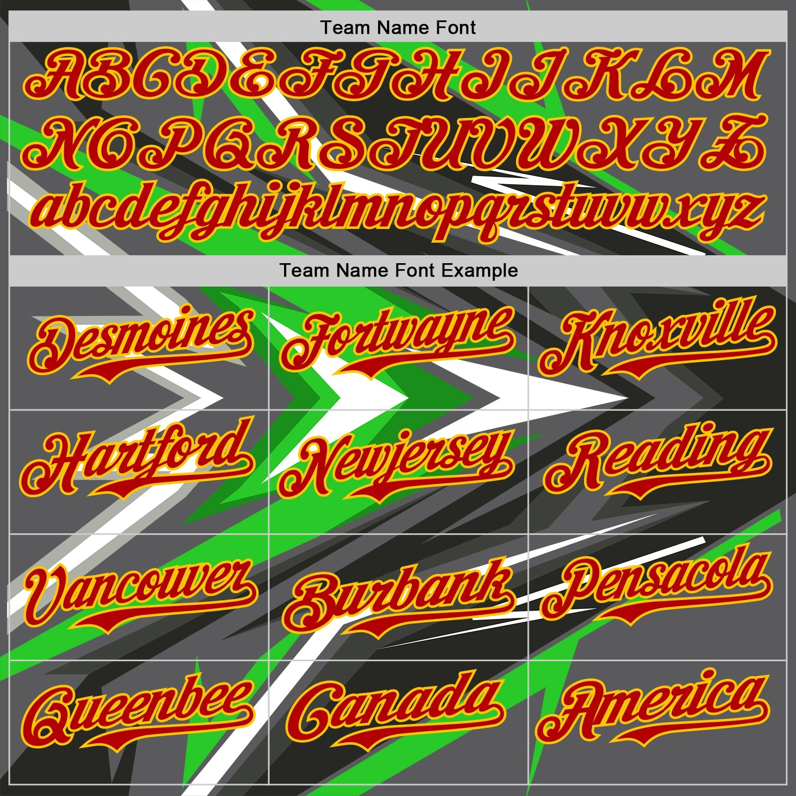 Custom Steel Gray Red Yellow Green-White Car Racing Formula Auto Motorsport Authentic Baseball Jersey view 4