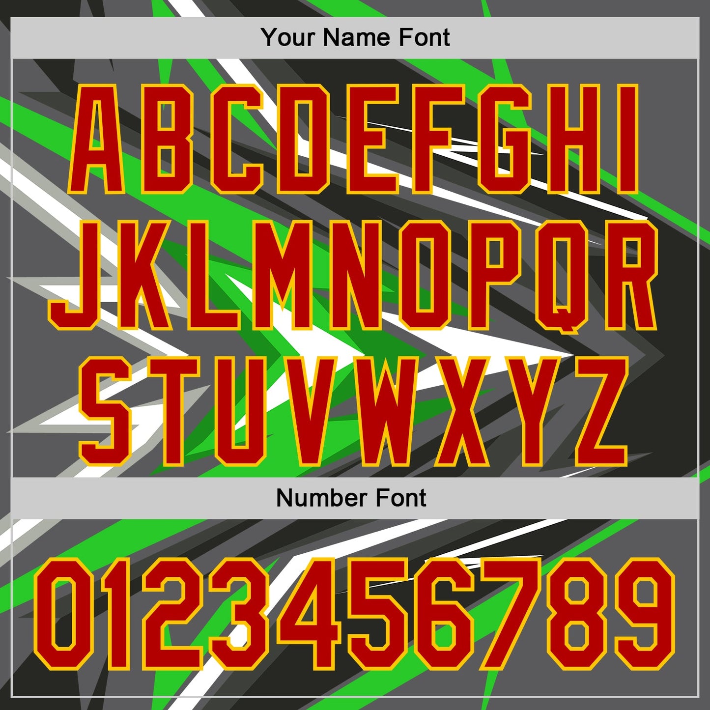 Custom Steel Gray Red Yellow Green-White Car Racing Formula Auto Motorsport Authentic Baseball Jersey view 5