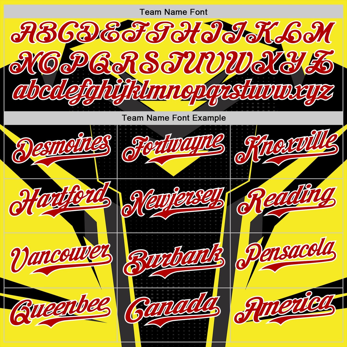 Custom Black Red White-Yellow Car Racing Formula Auto Motorsport Authentic Baseball Jersey view 4