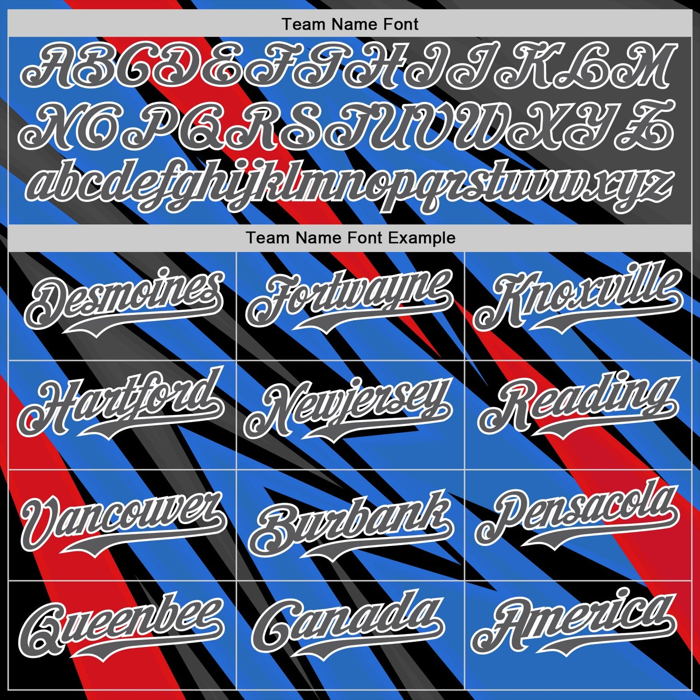 Custom Black Steel Gray White Blue-Red Car Racing Formula Auto Motorsport Authentic Baseball Jersey view 4