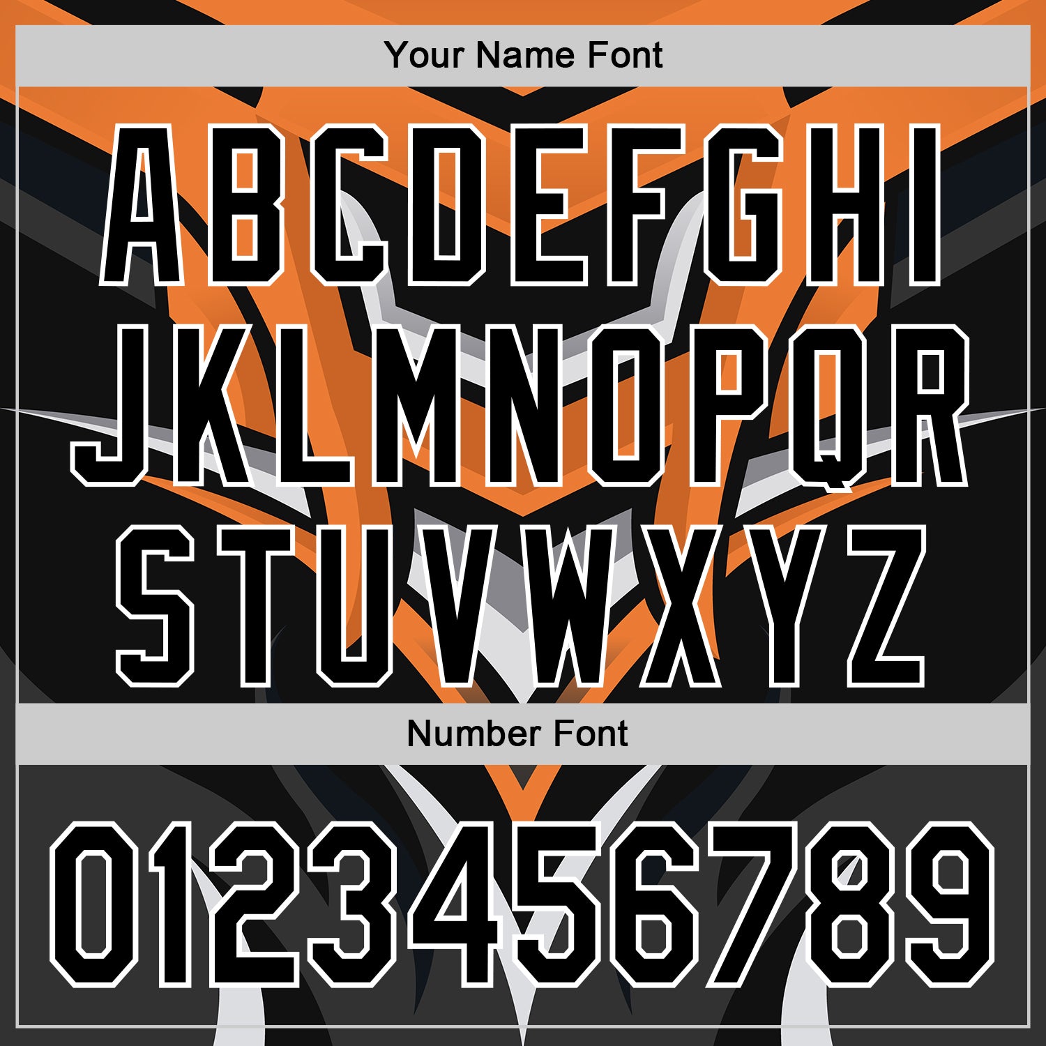 Custom Black White Orange-Gray Car Racing Formula Auto Motorsport Authentic Baseball Jersey view 5
