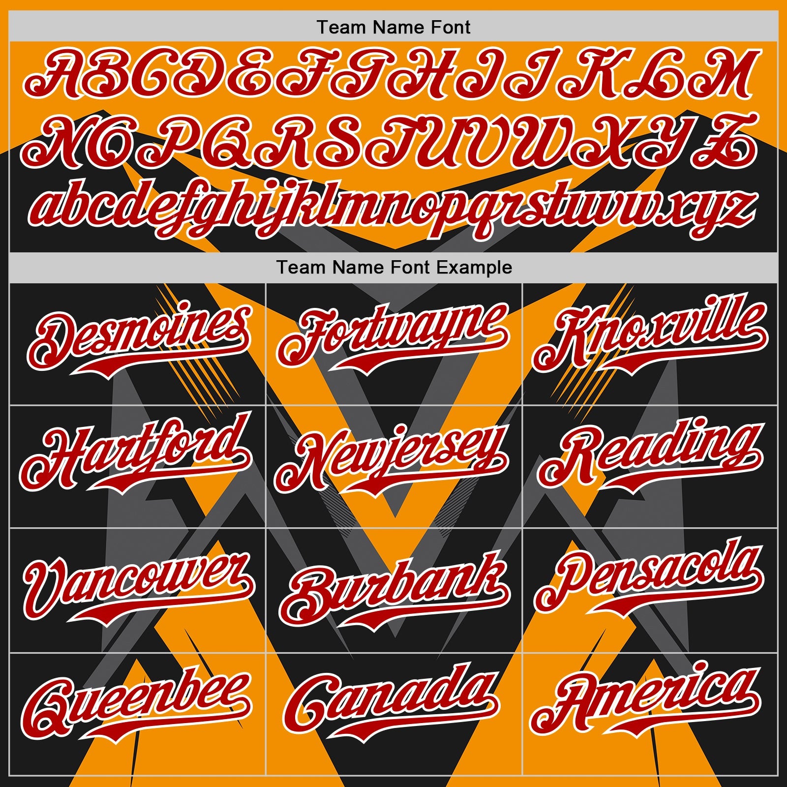 Custom Black Red White Bay Orange-Gray Car Racing Formula Auto Motorsport Authentic Baseball Jersey view 4