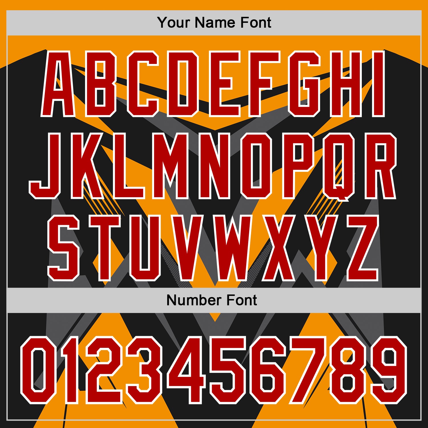 Custom Black Red White Bay Orange-Gray Car Racing Formula Auto Motorsport Authentic Baseball Jersey view 5