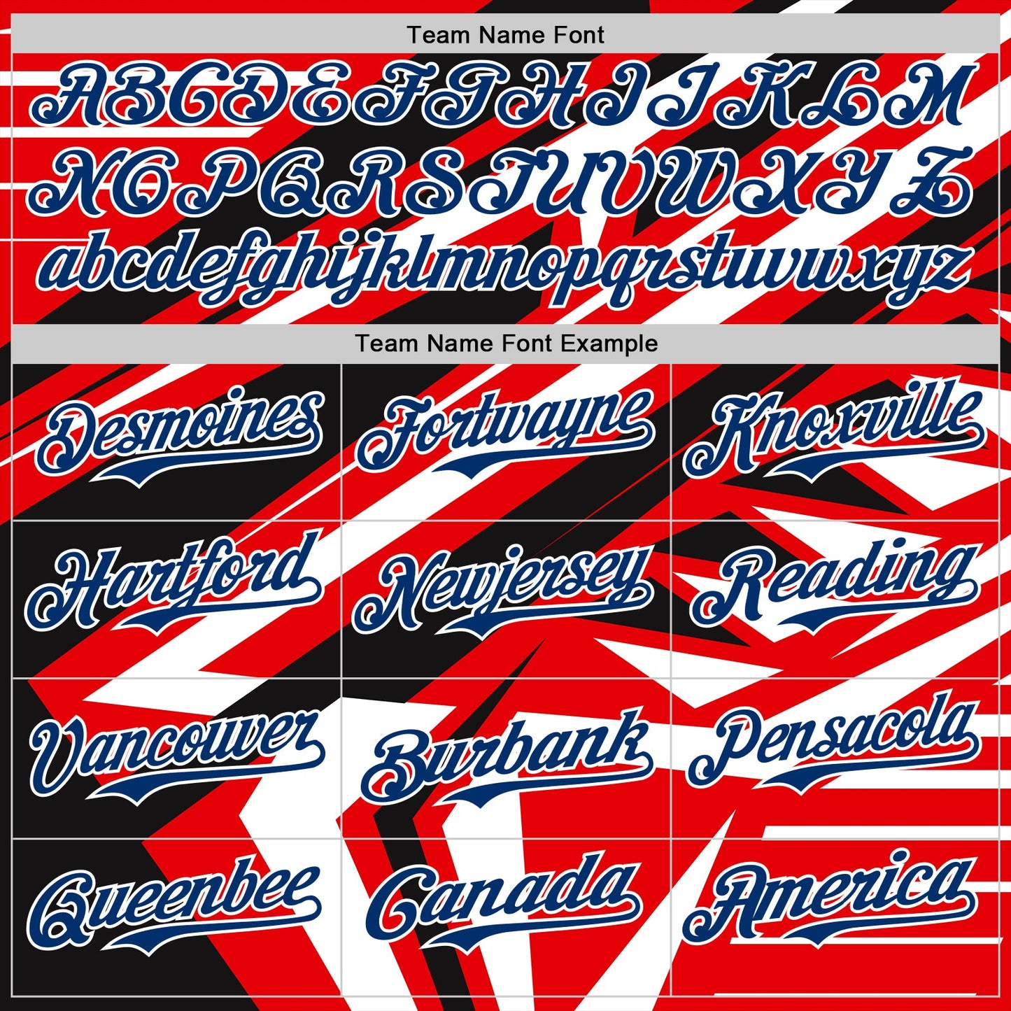 Custom Red USA Navy Blue White-Black Car Racing Formula Auto Motorsport Authentic Baseball Jersey view 4
