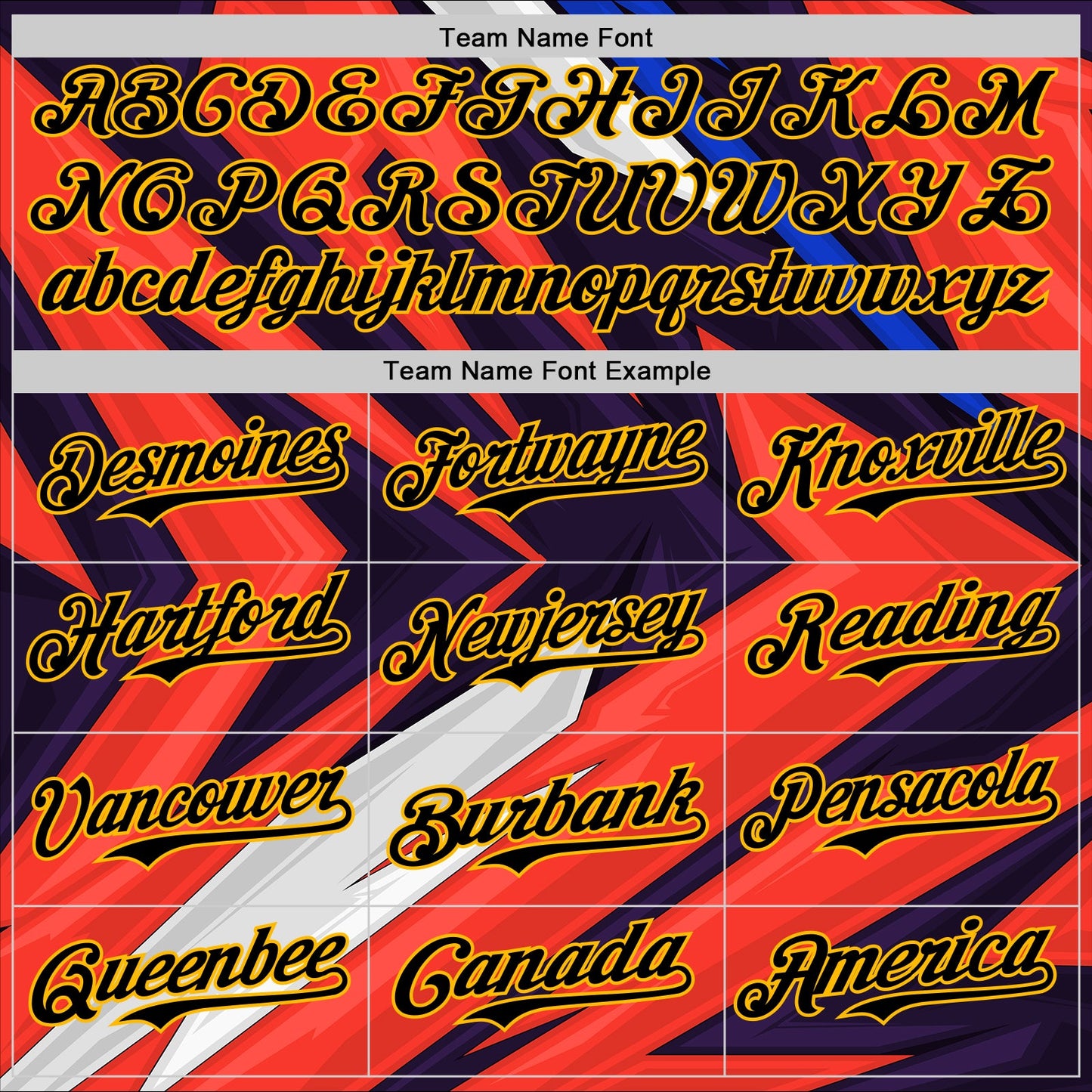 Custom Black Gold Orange Blue-White Car Racing Formula Auto Motorsport Authentic Baseball Jersey view 4