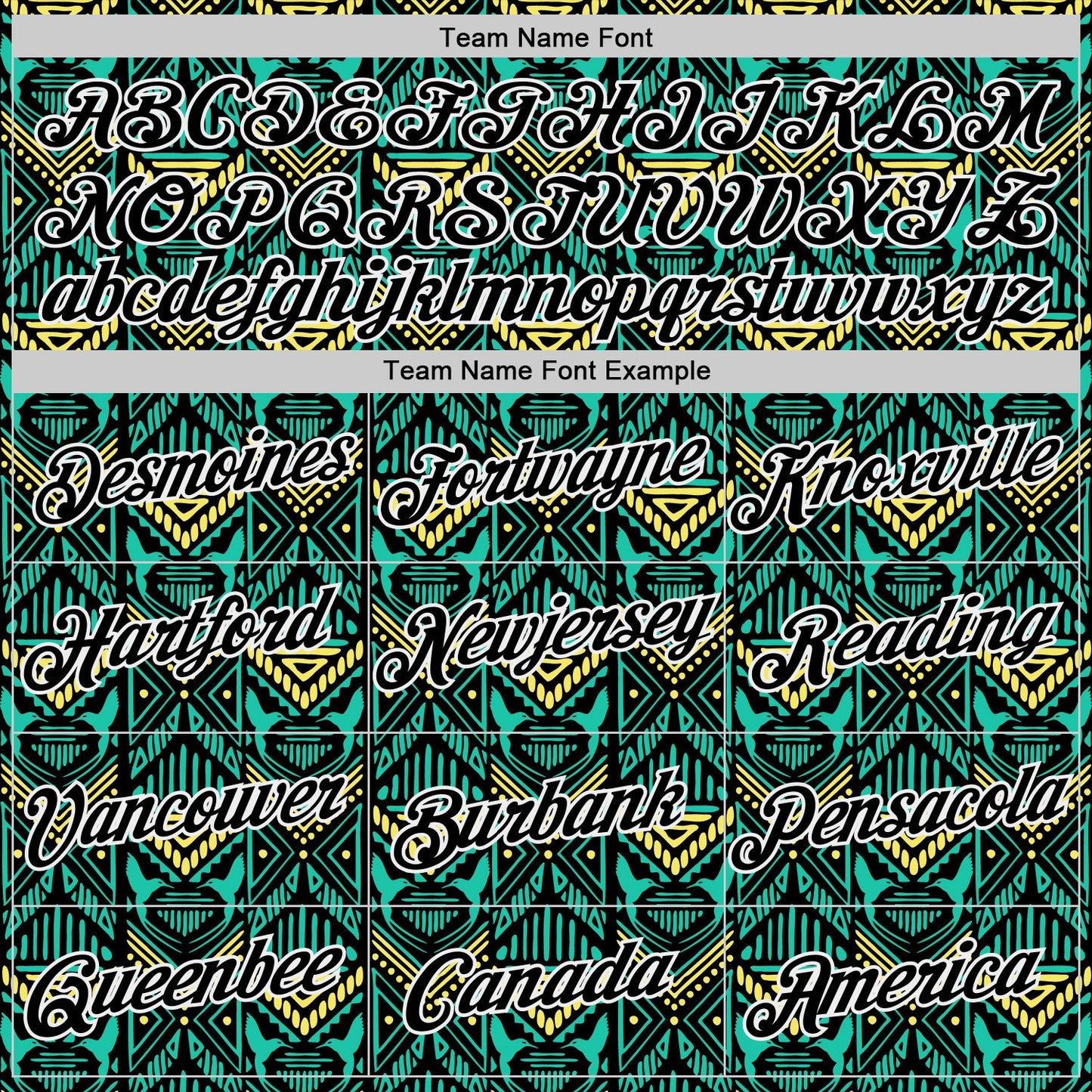 Custom Green Black Yellow-White Jamaica Geometric Performance T-Shirt view 3