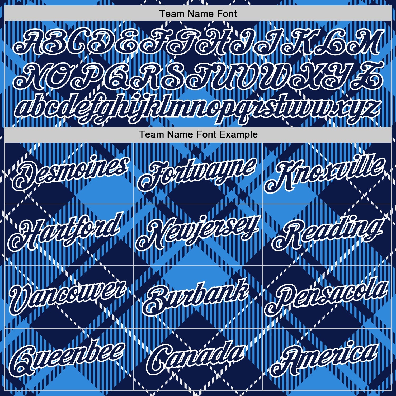 Custom Navy White-Powder Blue Scotland Plaid Performance T-Shirt view 3