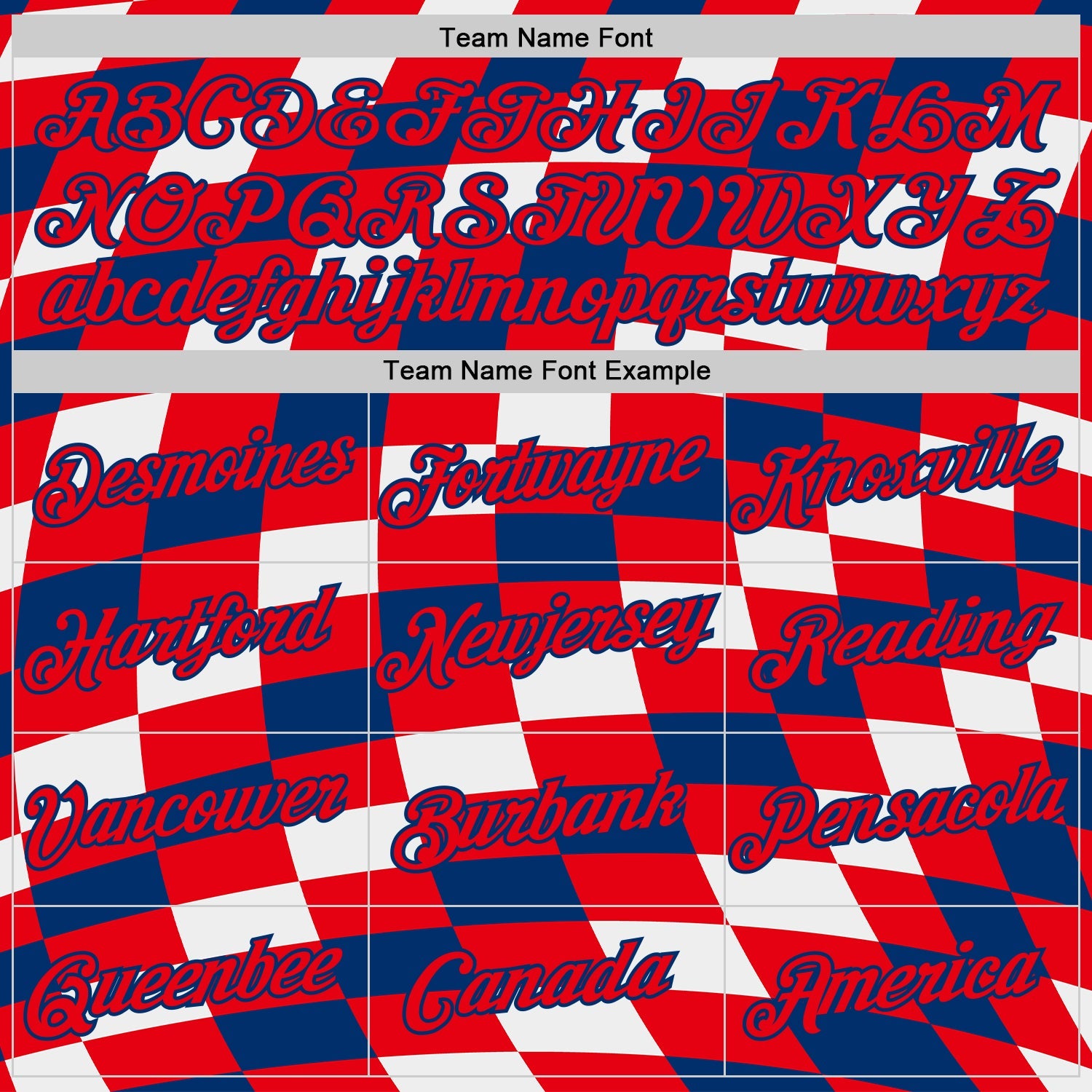 Custom White Fire Red-US Navy Blue Croatia Plaid Performance T-Shirt view 3