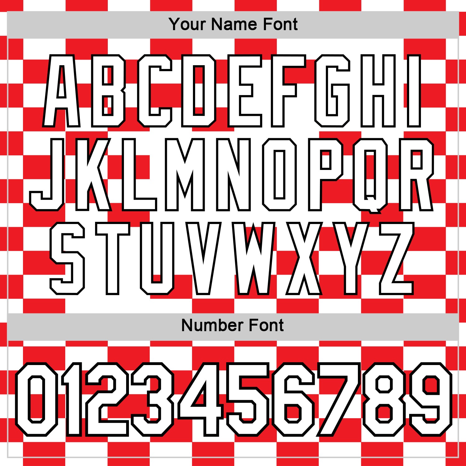 Custom White Black-Red Croatia Plaid Performance T-Shirt view 4