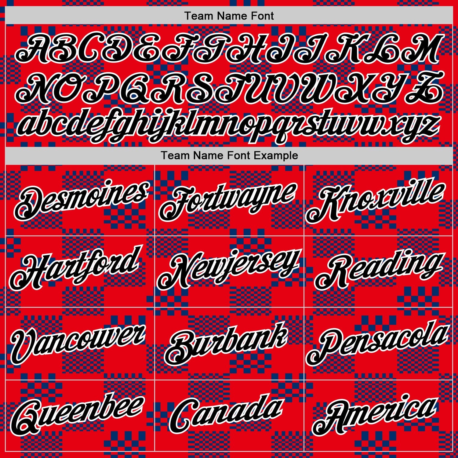 Custom Red Black White-Blue Croatia Plaid Performance T-Shirt view 3