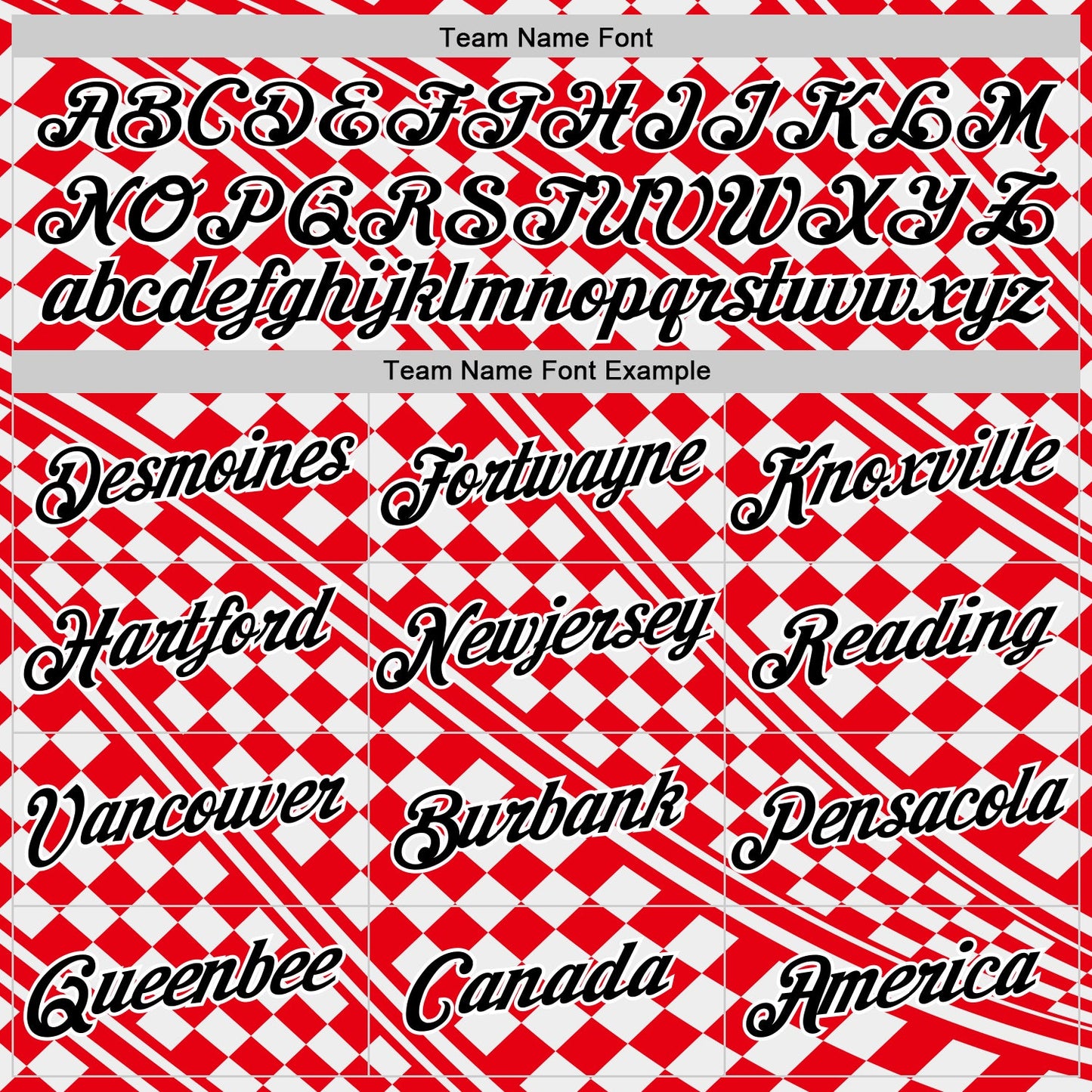 Custom Red Black-White Croatia Plaid Performance T-Shirt view 3