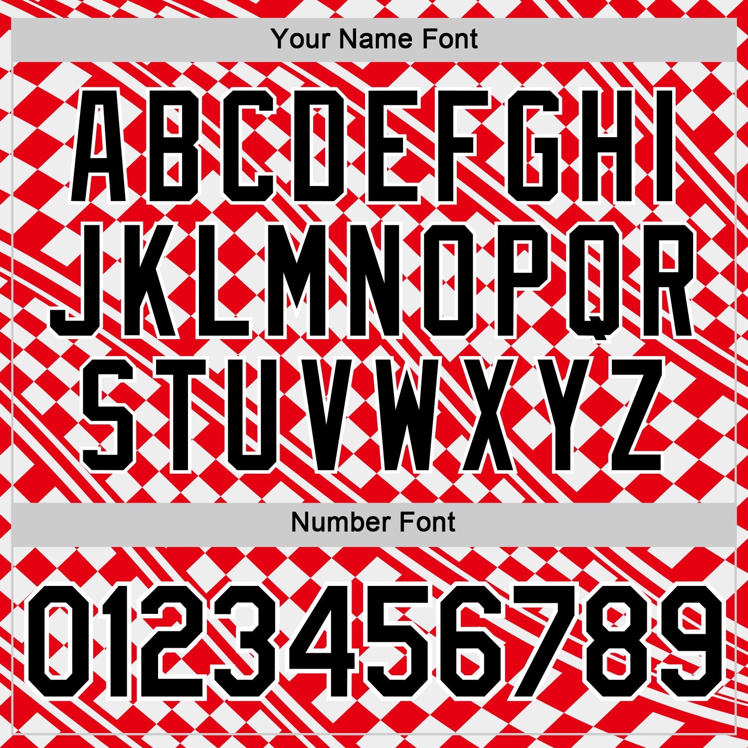 Custom Red Black-White Croatia Plaid Performance T-Shirt view 4