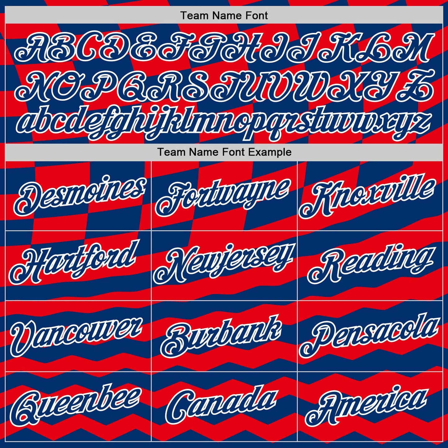 Custom Red US Navy Blue-White Croatia Geometric Performance T-Shirt view 3