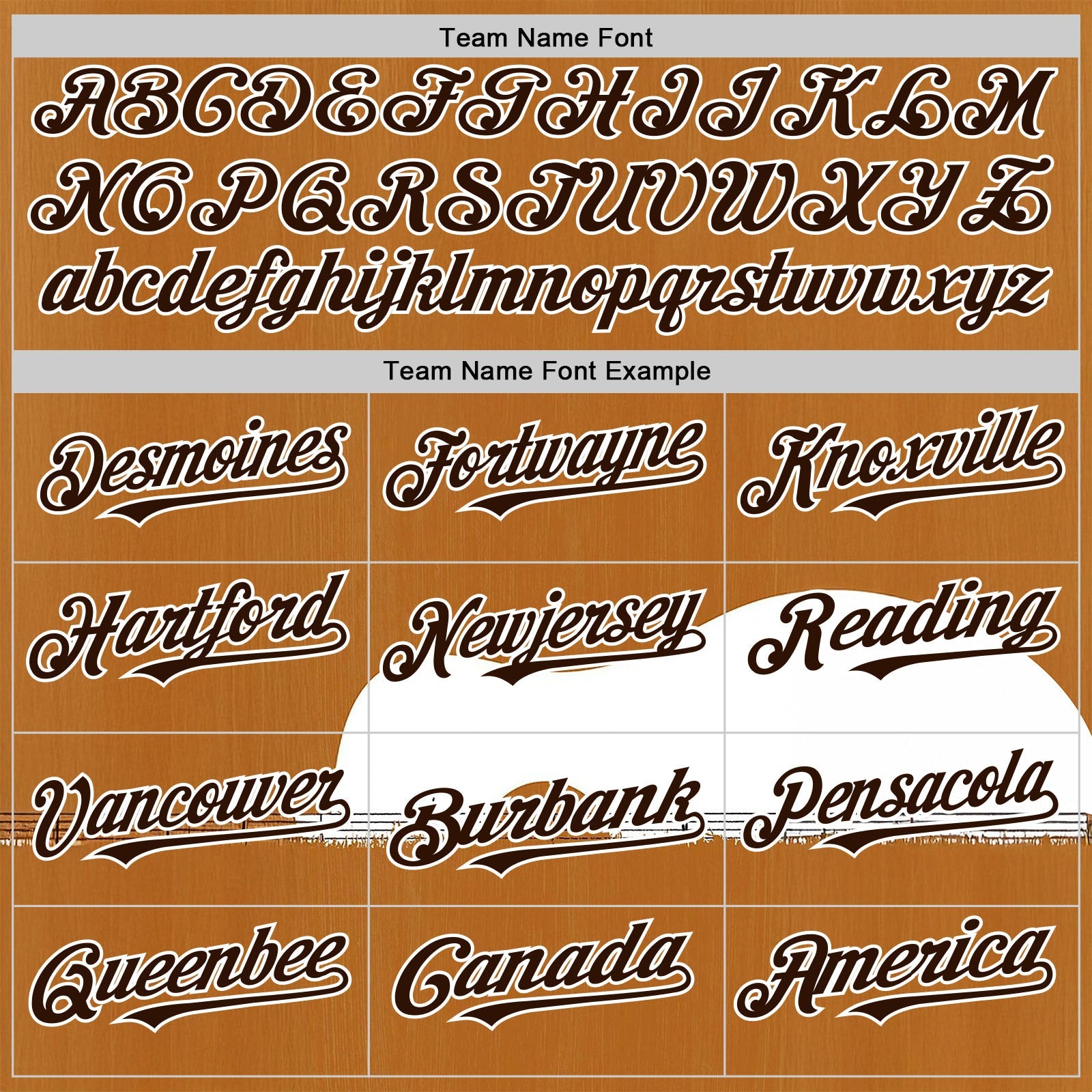 Custom Brown White Texas Guitar City Edition Authentic Baseball Jersey view 4
