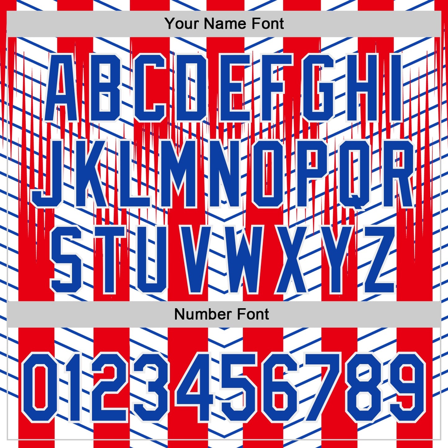 Custom Red Thunder Blue-White Texas Flag Stripe City Edition Authentic Baseball Jersey view 5