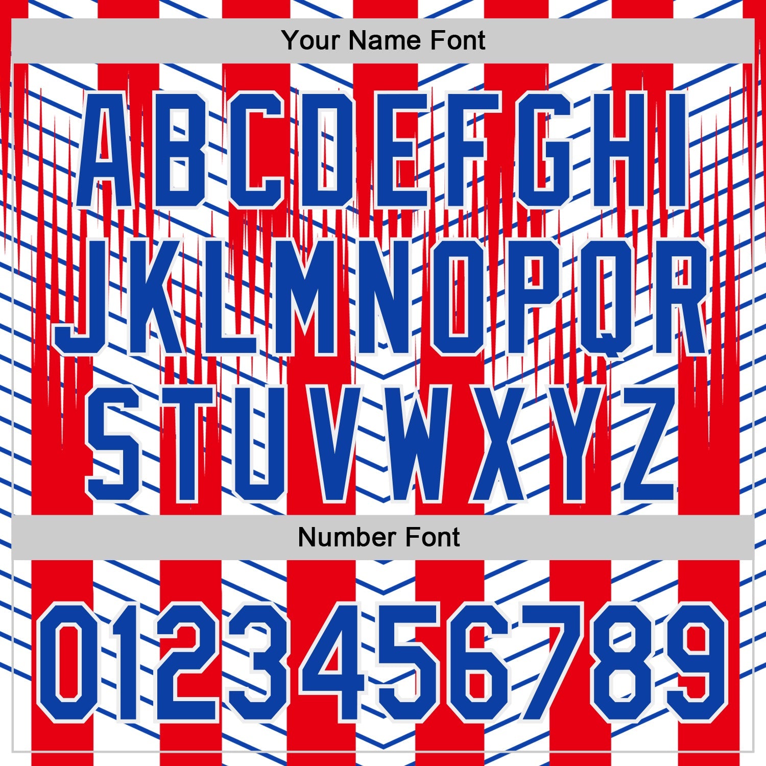 Custom Red Thunder Blue-White Texas Flag Stripe City Edition Authentic Baseball Jersey view 5