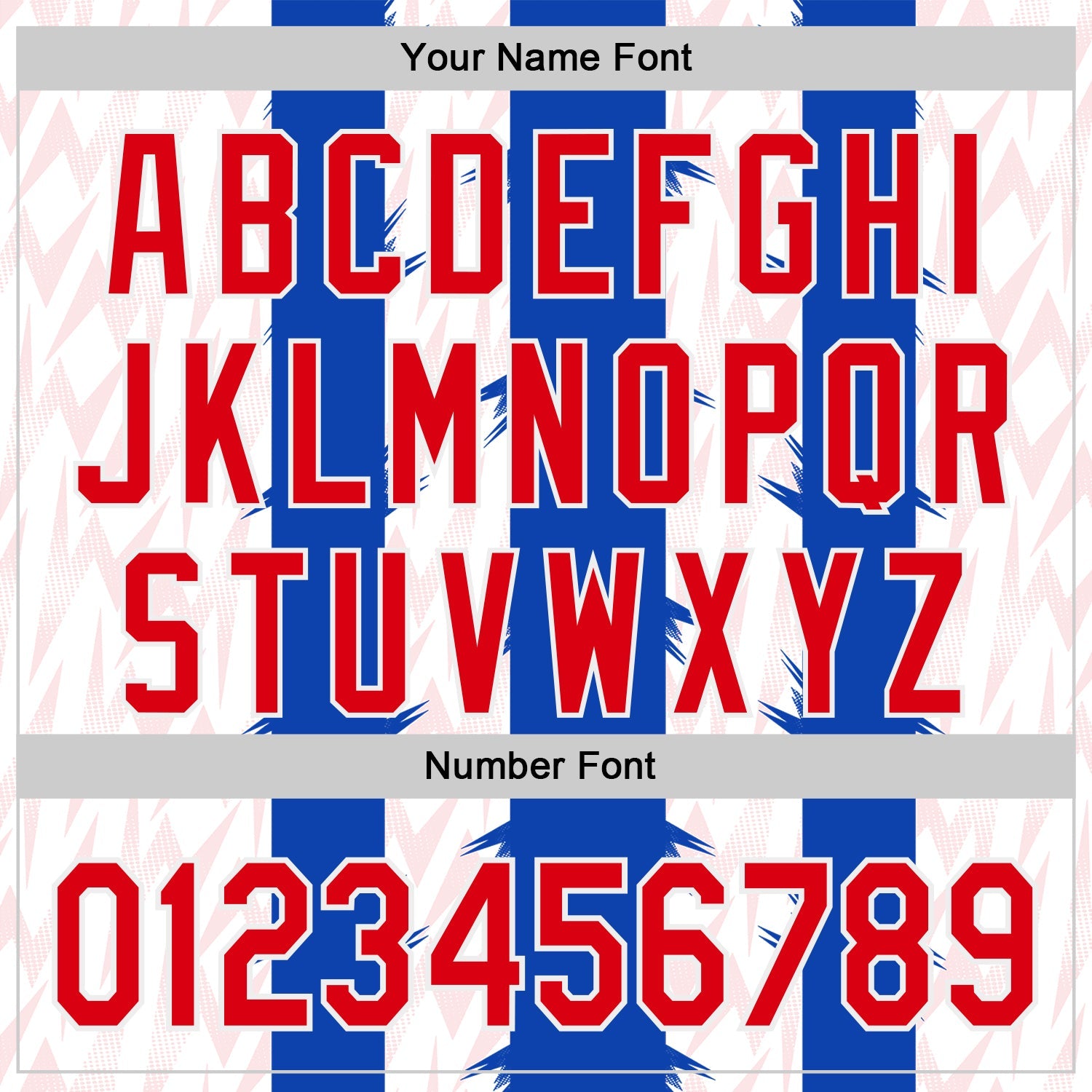 Custom Blue Fire Red-White Texas Flag Stripe City Edition Authentic Baseball Jersey view 5
