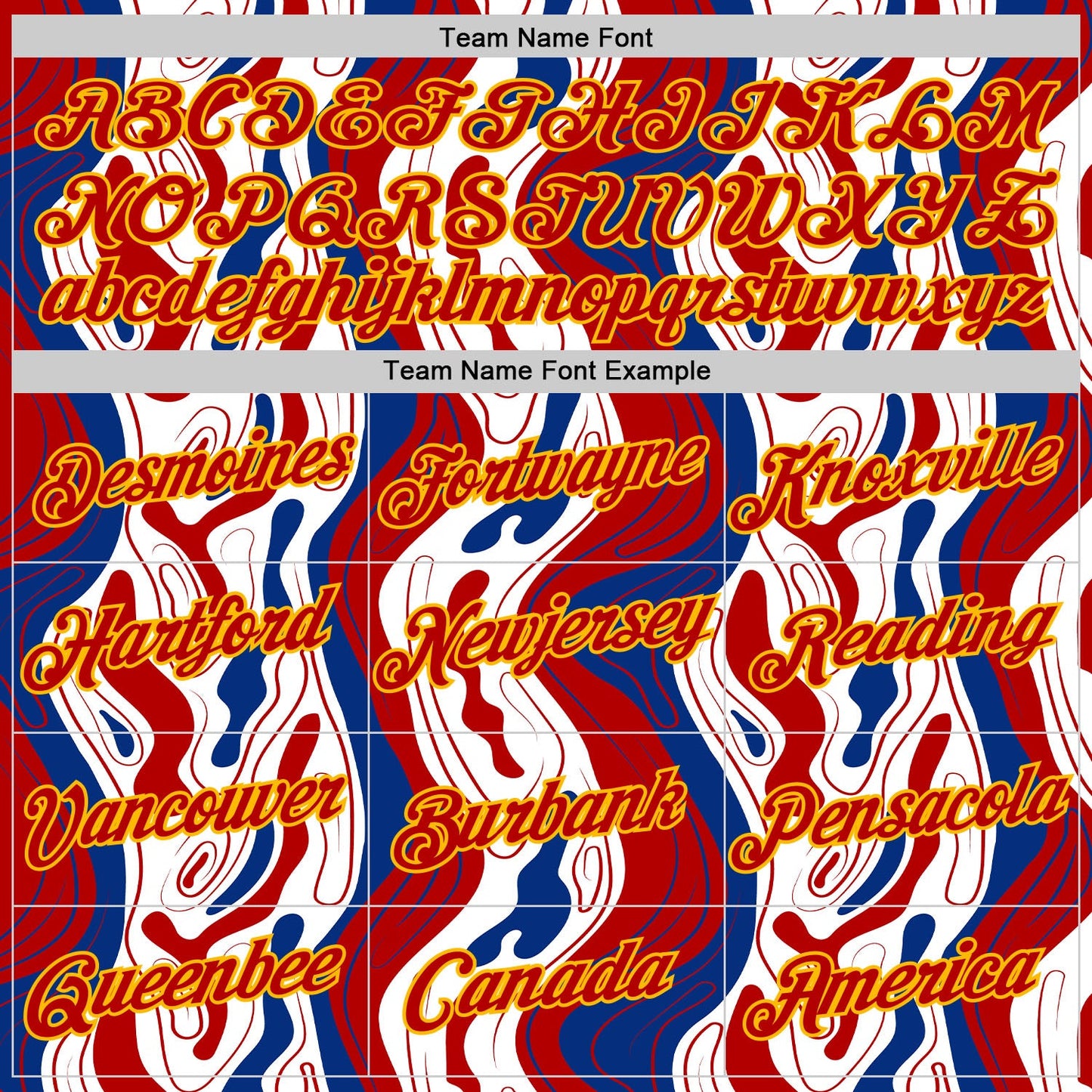 Custom Royal Red Gold-White France Fluid Performance T-Shirt view 3