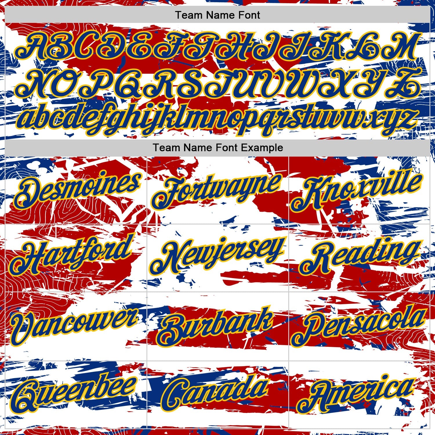 Custom White Royal Gold-Red France Grunge Performance T-Shirt view 3