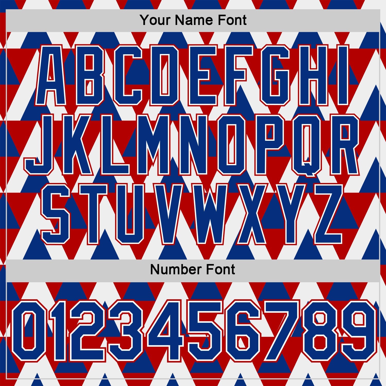 Custom Royal White-Red Norway Geometric Performance T-Shirt view 4
