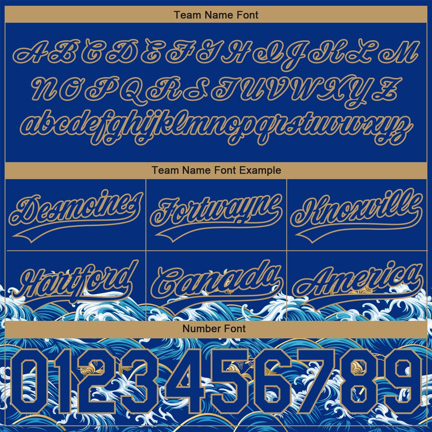 Custom Royal Old Gold 3D Pattern Fish In The Sea Authentic Basketball Shorts view 3