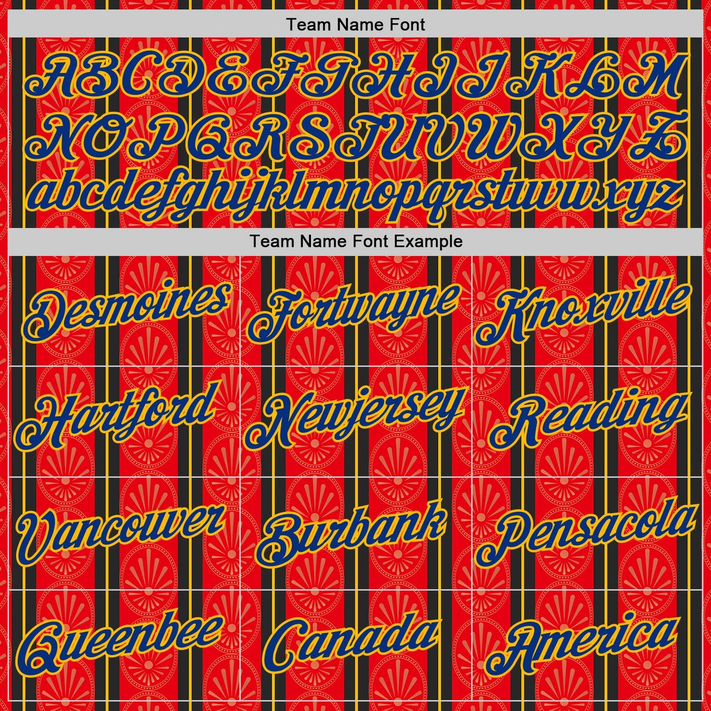 Custom Red Royal-Gold Spain Stripe Performance T-Shirt view 3