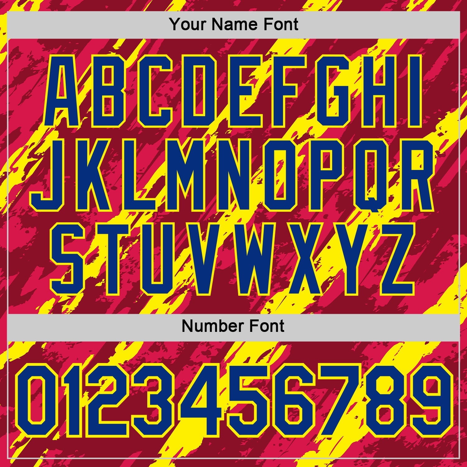 Custom Red Royal-Light Yellow Spain Splash Performance T-Shirt view 4