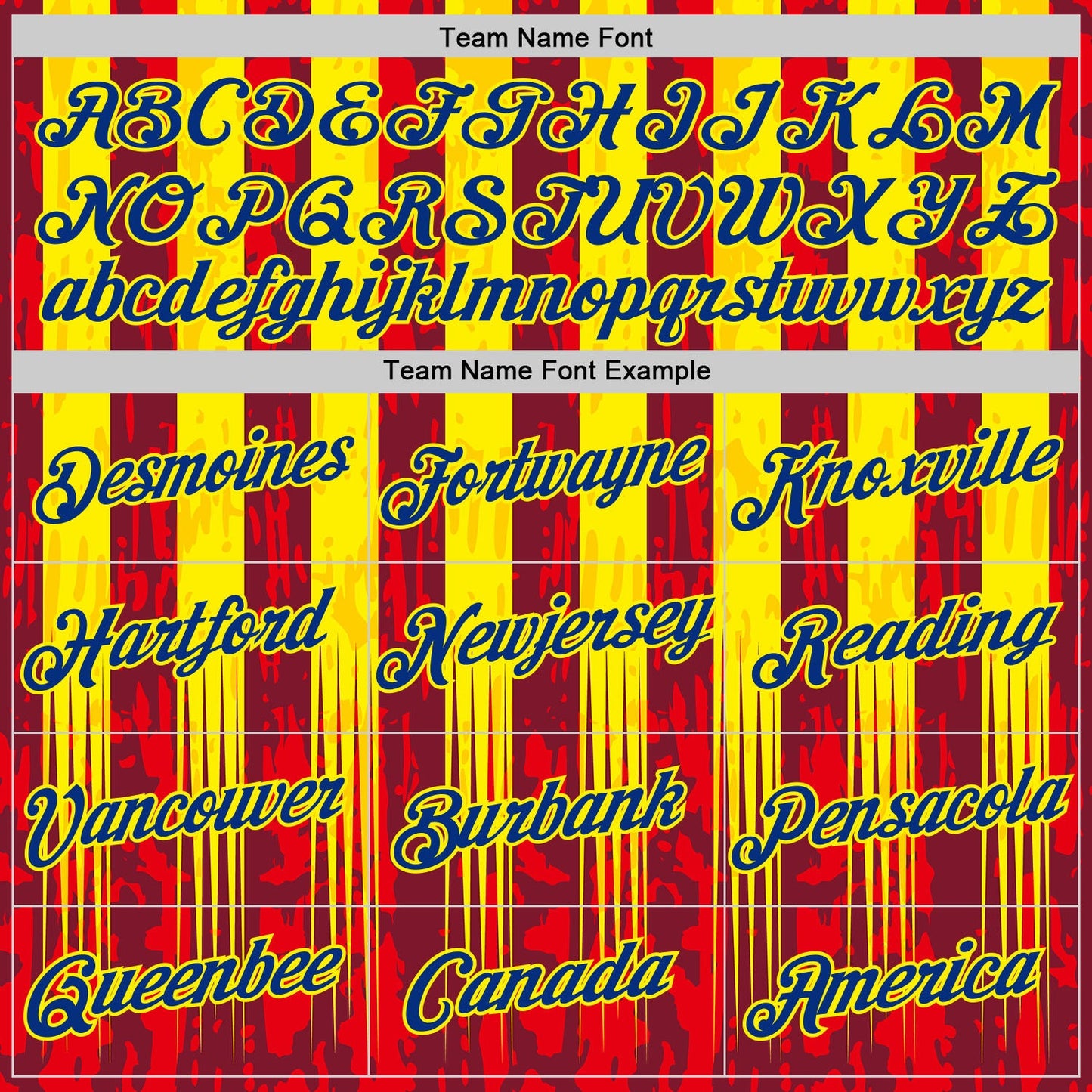 Custom Red Royal-Light Yellow Spain Splash Stripe Performance T-Shirt view 3