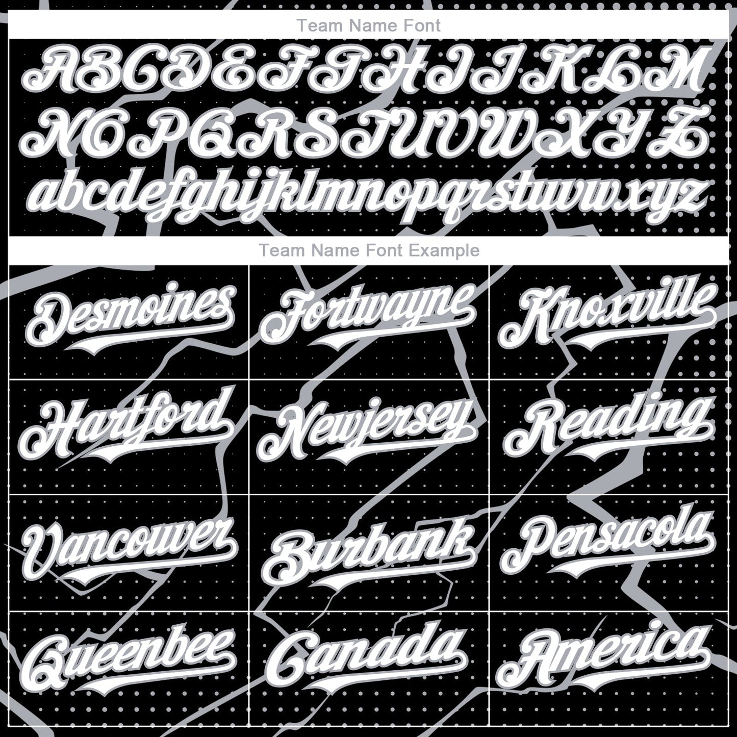 Custom Black White-Gray Lightning Polka Dot Authentic Baseball Jersey view 4