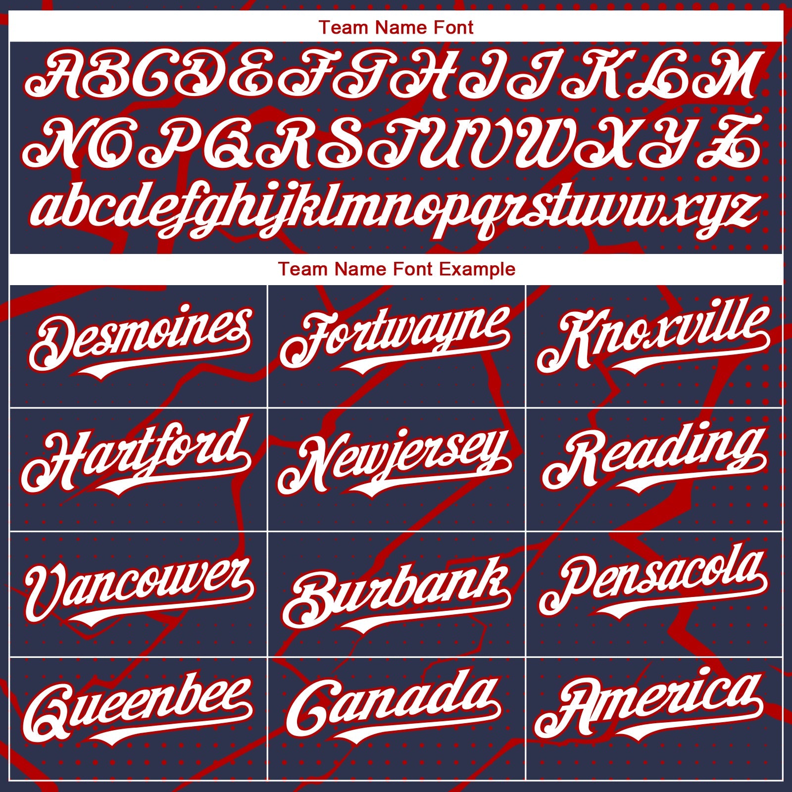 Custom Navy White-Red Lightning Polka Dot Authentic Baseball Jersey view 4