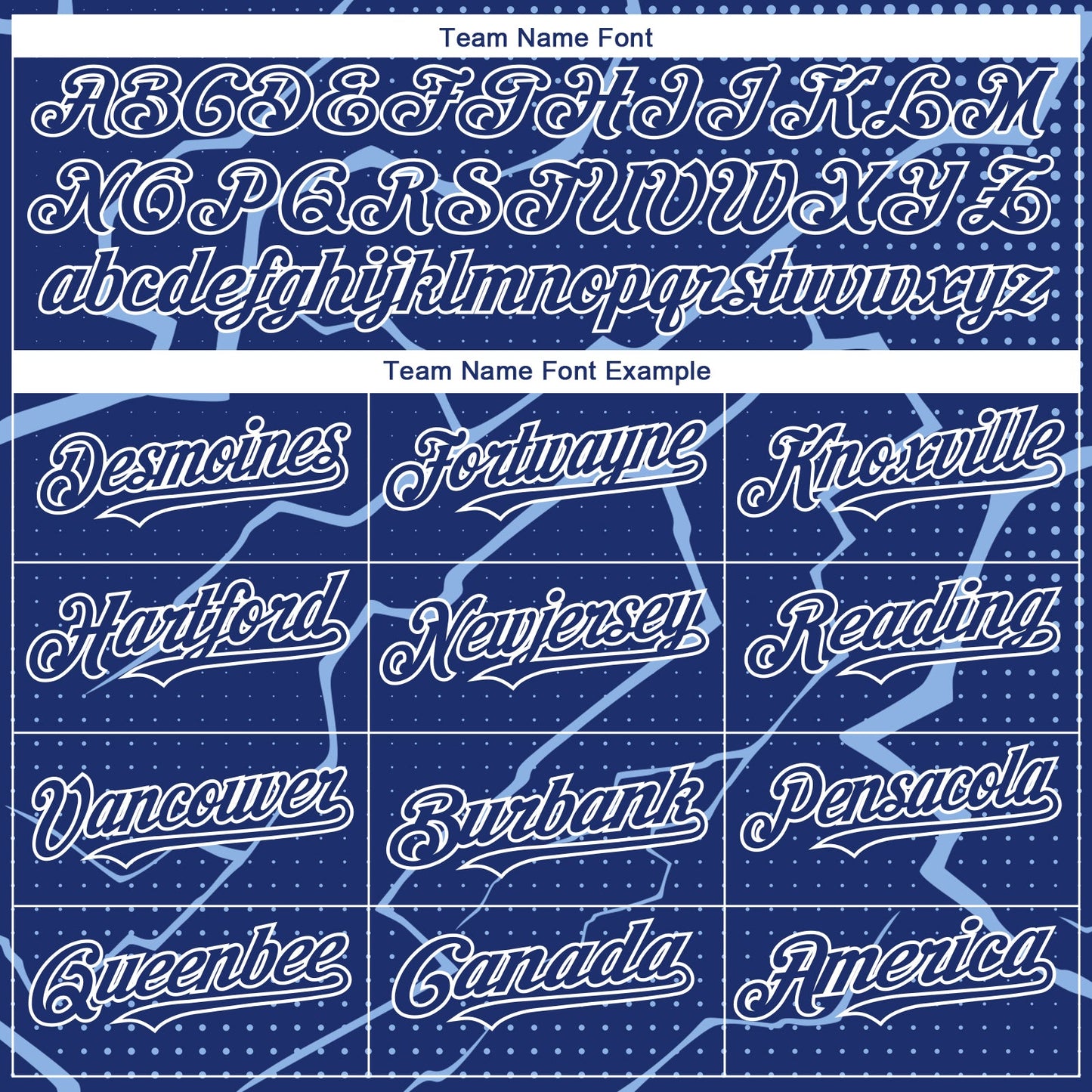 Custom Royal Light Blue-White Lightning Polka Dot Authentic Baseball Jersey view 4
